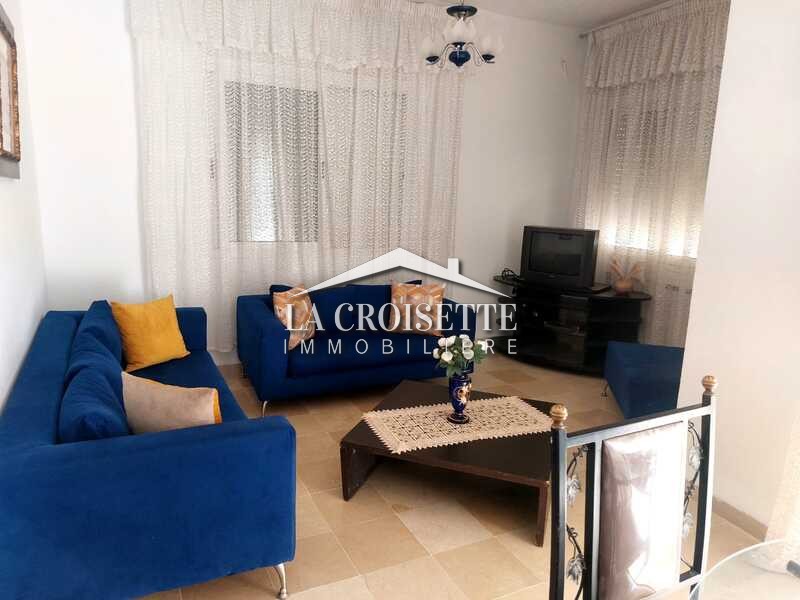 Appartement meublé S+3 avec terrasse à Sidi Bou SaÏd